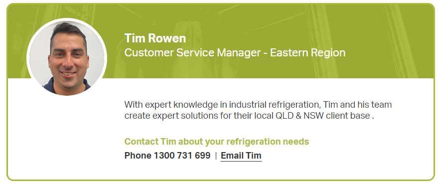 Tim Rowen Customer Service Manager Eastern Regions